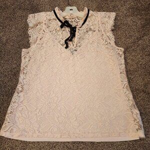 WHBM lace top